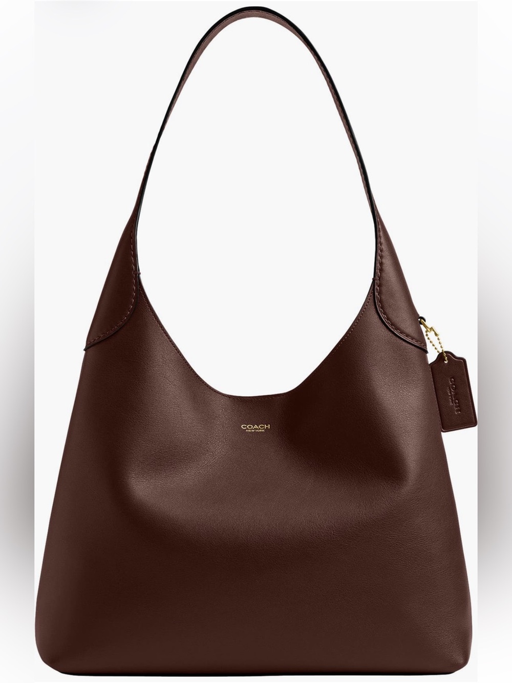 Coach Brooklyn Shoulder Bag 34 Maple color